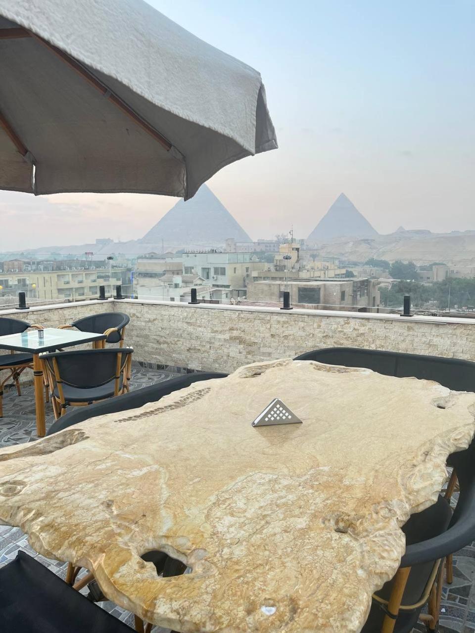 Hotel Aziz Egypt Pyramids View Kafret el-Gabal Exteriér fotografie